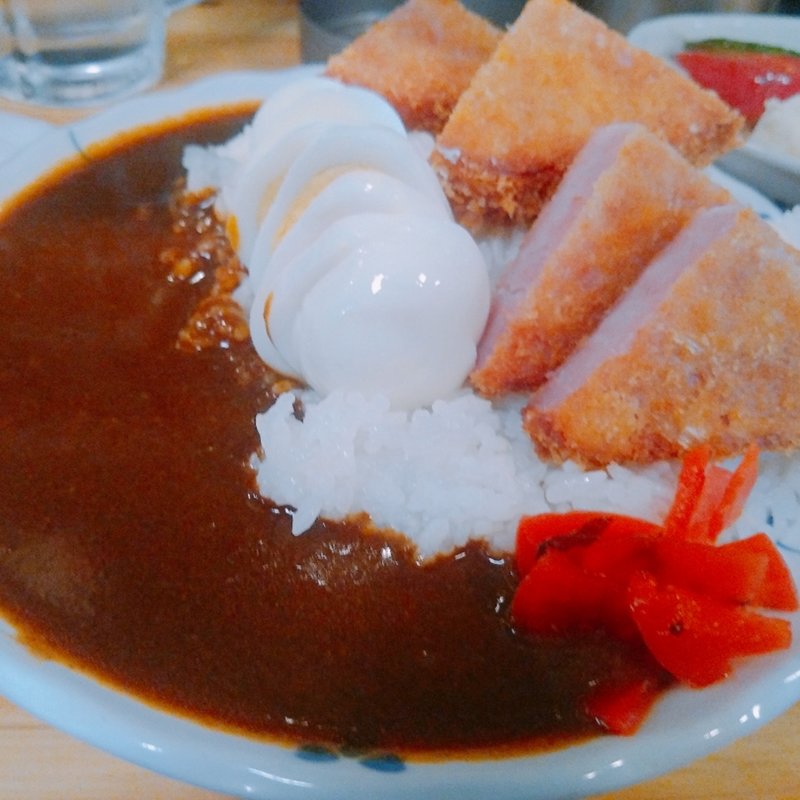 ハムカツカレー(大衆食堂 BEETLE)