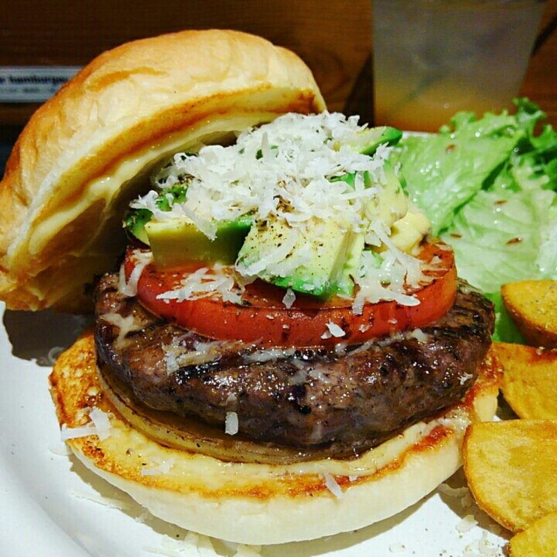 バハ・カリフォルニアバーガー(ビーチ ヒル フード ワークス （Beach Hill Food Works）)