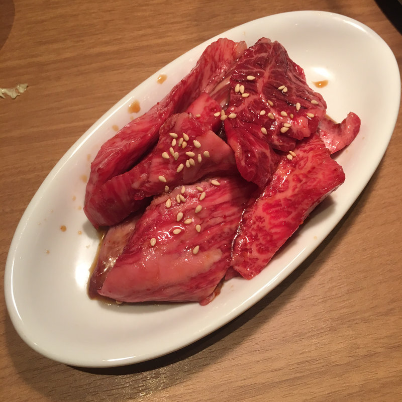 切り落としカルビ(焼肉居酒屋マルウシミート 田町店)