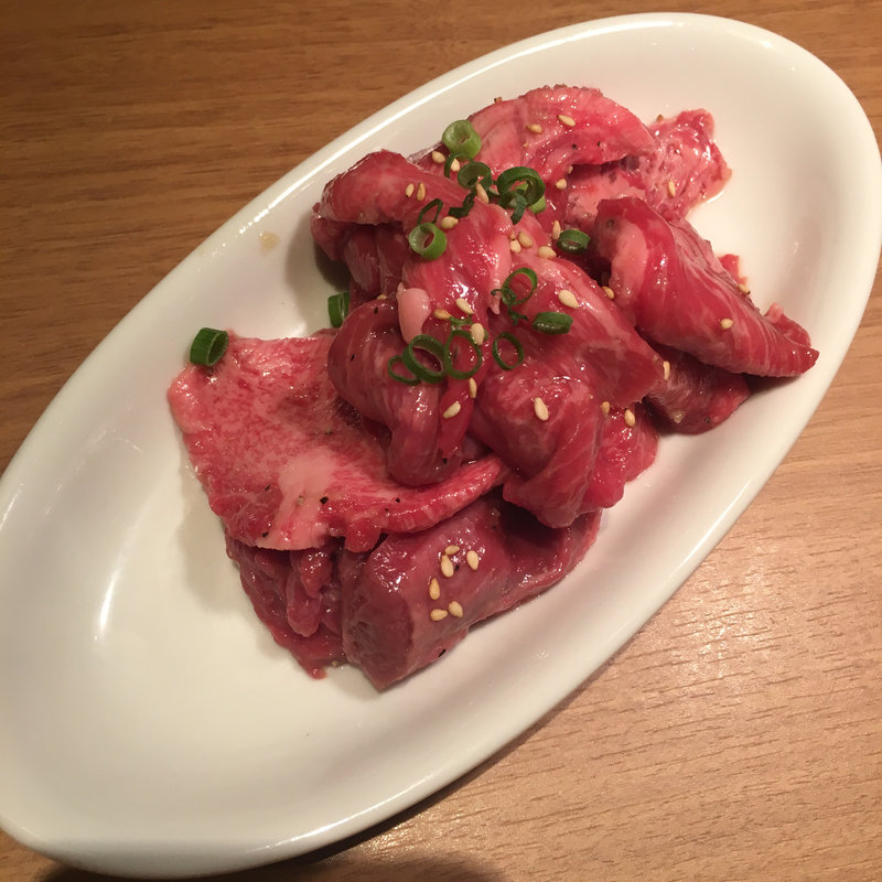タン切り落とし(焼肉居酒屋マルウシミート 田町店)