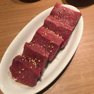 厚切りハツ(焼肉居酒屋マルウシミート 田町店)