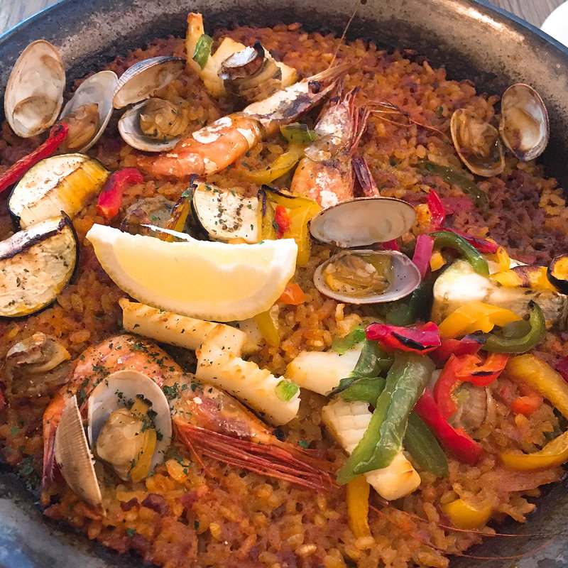 海鮮パエリア(BACCHUS)
