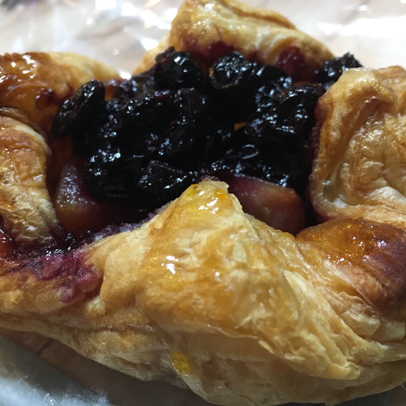 ブルーベリーとりんごのパイ(アップルパイの天野)