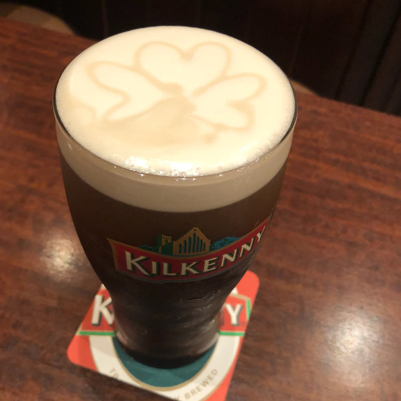 ハーフ&ハーフ(ギネス、キルケニー) 1パイント(ザ・ハカタハープ)