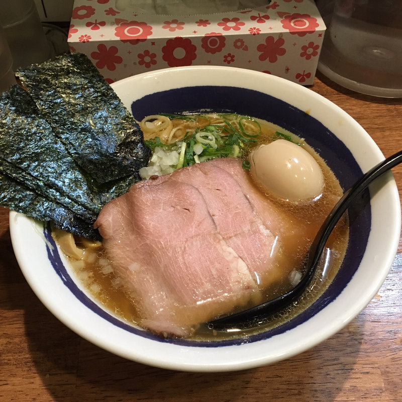 特製あっさり煮干しそば(濃厚煮干しそば 麺匠 濱星 日吉店)