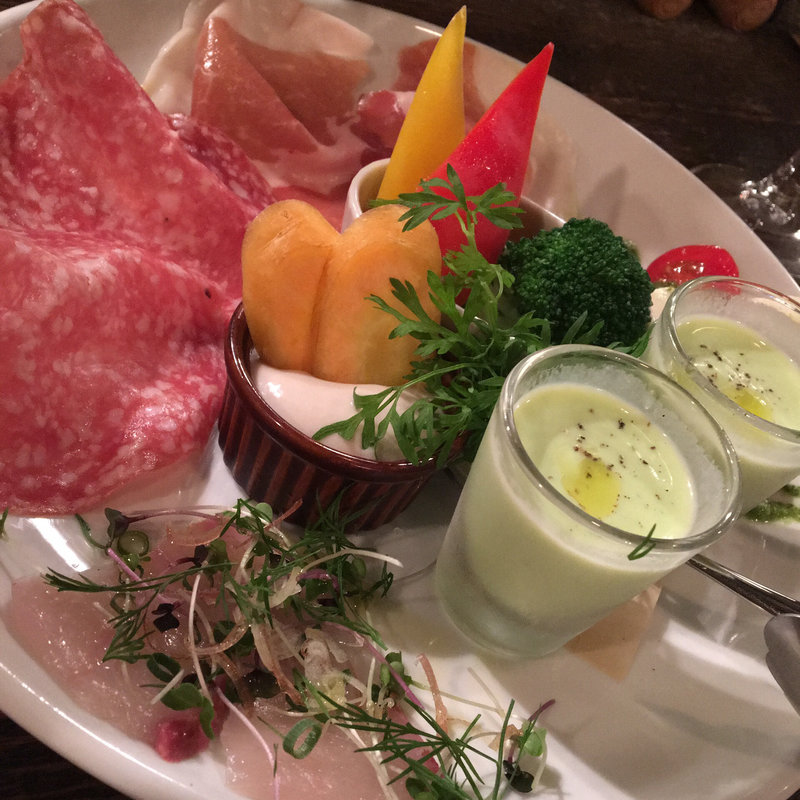 本日のNIDO特製 前菜盛り合わせ(ニド)