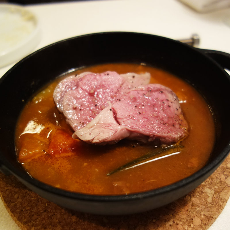 炭火焼の仔羊のクスクス(ビストロ アンヴェール)