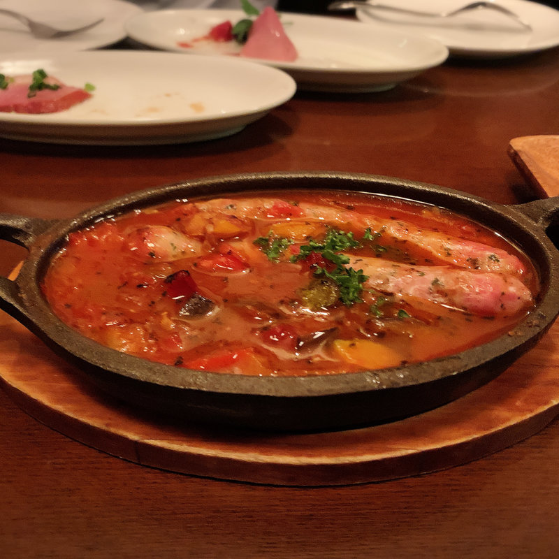 ソーセージと季節野菜の煮込み(KURA 中目黒店 （クラ）)