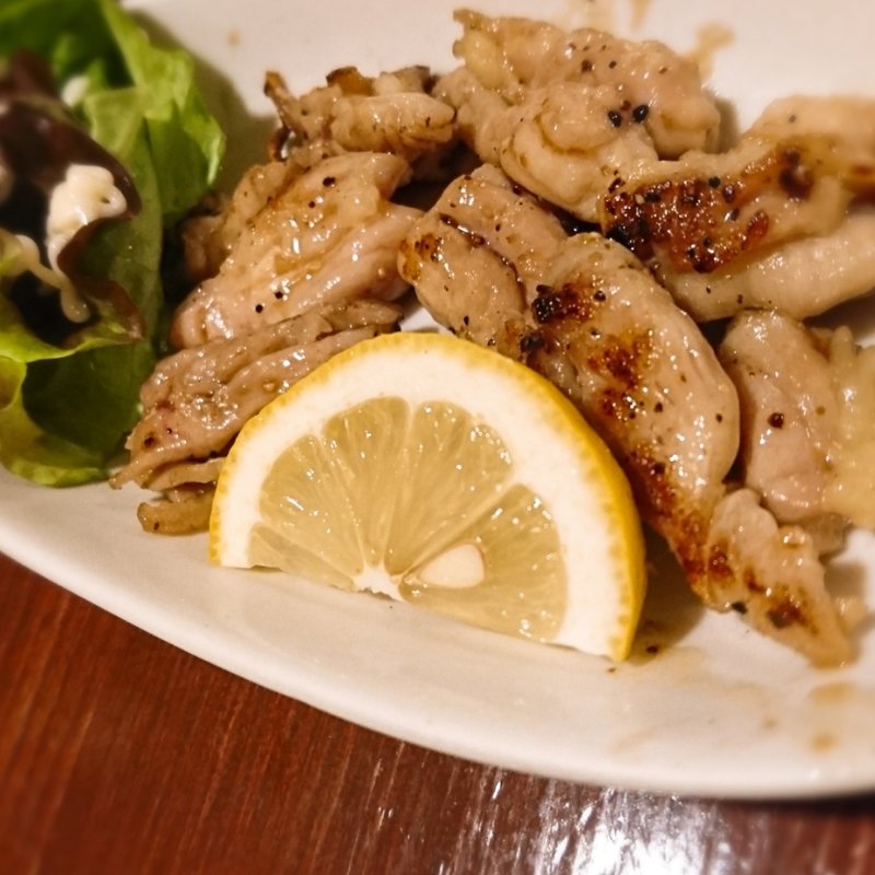 せせり 塩コショウ焼(居酒屋 呑花月)