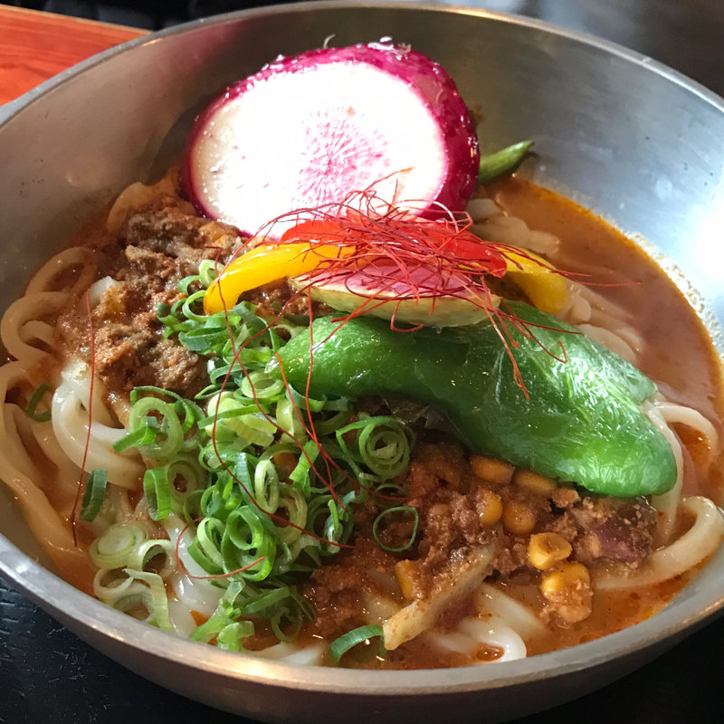 カレーうどん(侍．うどん)