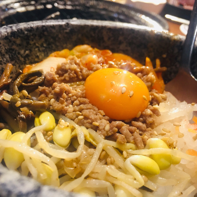 石焼ビビンバ(じゅうじゅうカルビ 鹿児島姶良店)