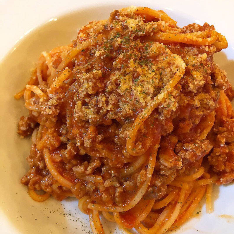 自家製ミートソースパスタ(夜空ダイニング)