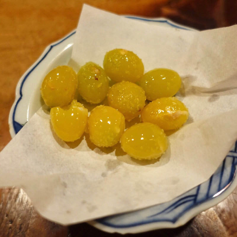 銀杏の素揚げ(こなから本店)