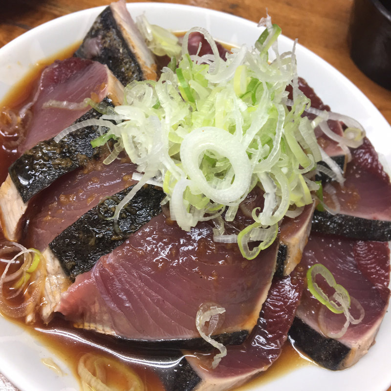 かつお塩たたき(魚がし 福ちゃん 2号店)