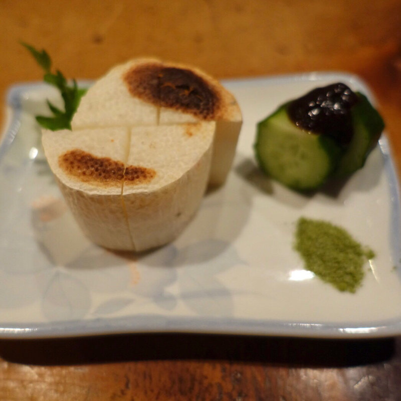 長芋の塩焼(こなから本店)