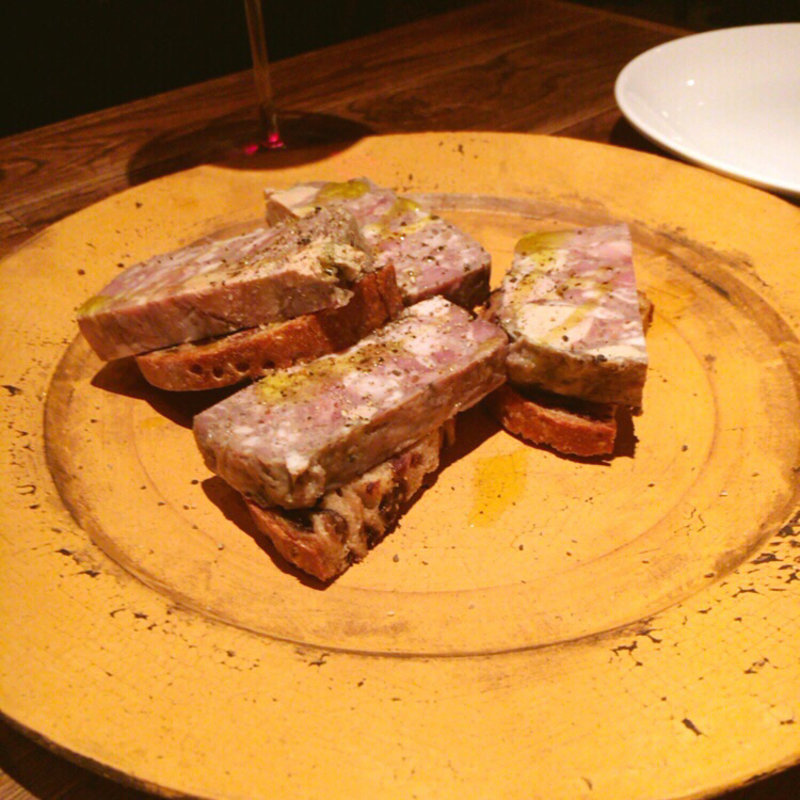 田舎風パテ(イタリア料理 Ore beate (オーレベアーテ))