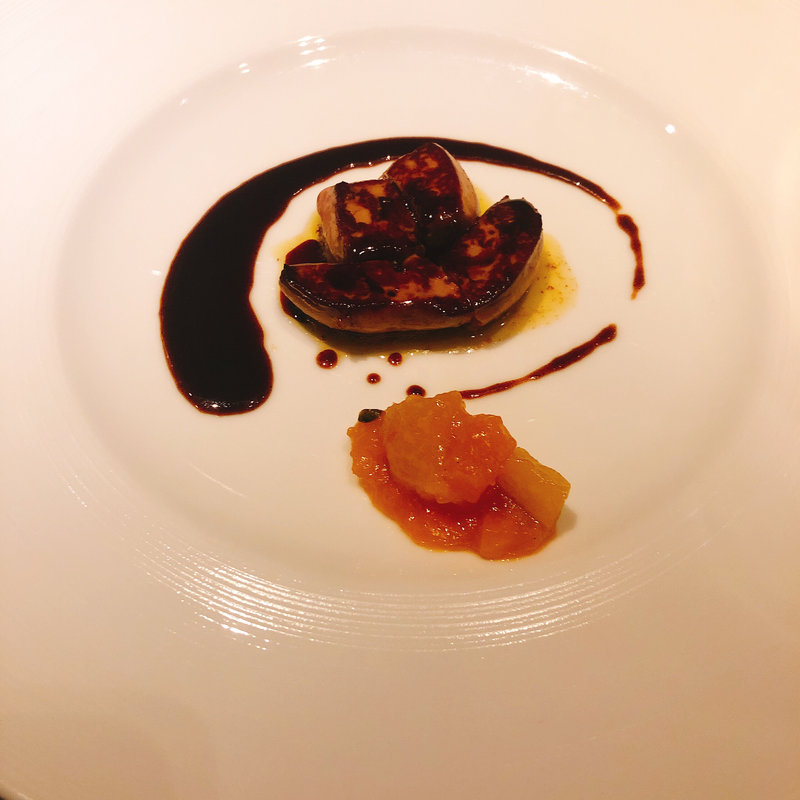 オイスターフォアグラ(atelier 森本 XEX)