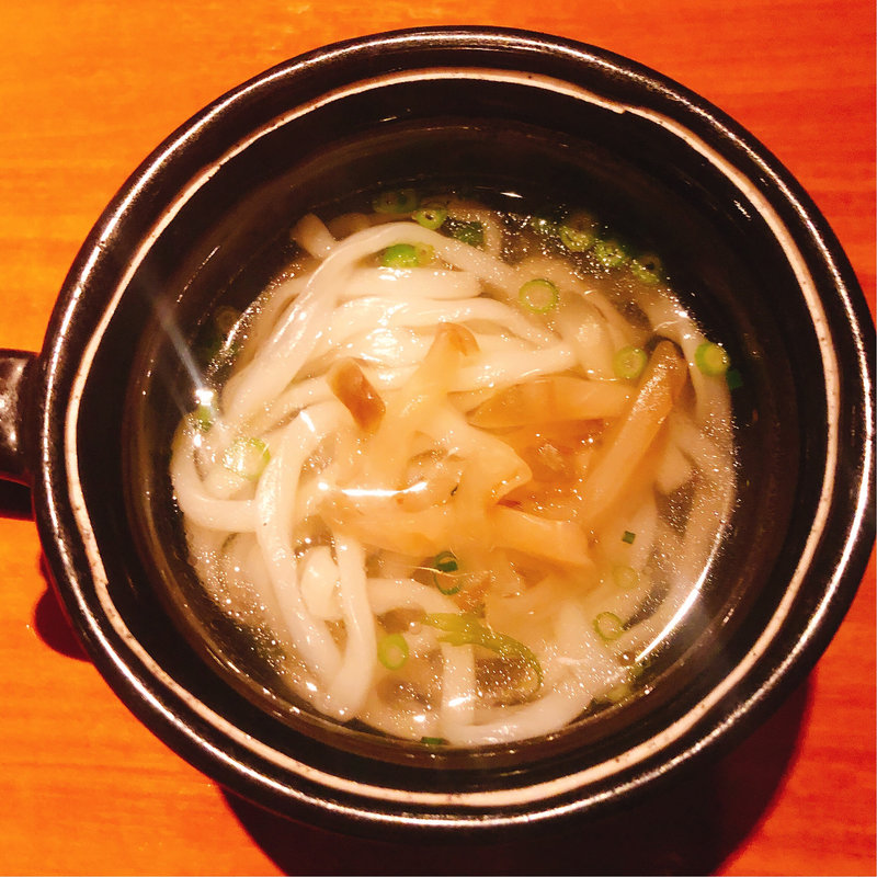 〆のうどん(瀬里奈 （しんじゅくせりな）)