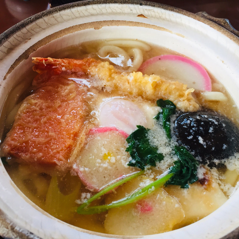 鍋焼うどん(粋麺麦のはな  )