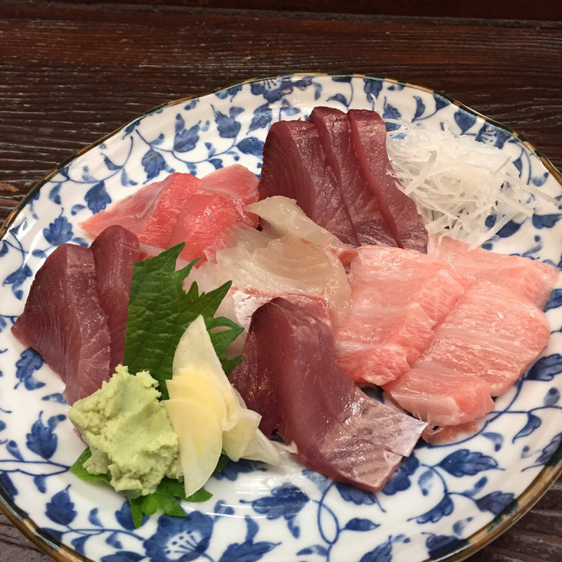 刺身盛り合わせ(とっくり)