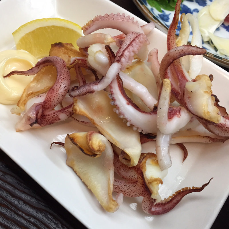 げそ塩焼き(とっくり)