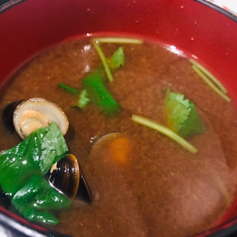 しじみ汁(山葵)