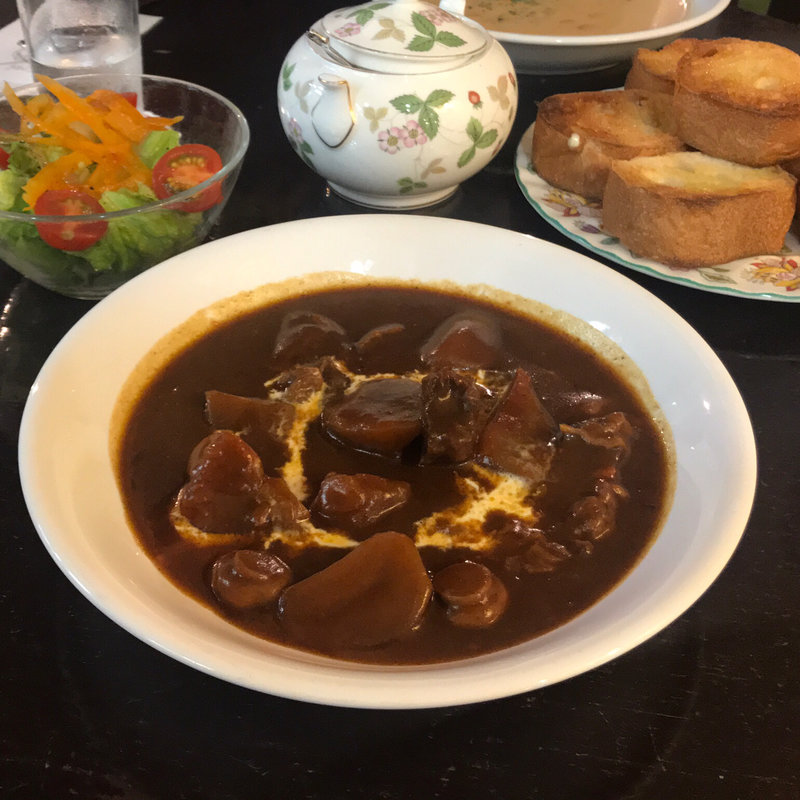 ビーフシチューセット(亜麻亜亭 池袋店 （アマアテイ）)