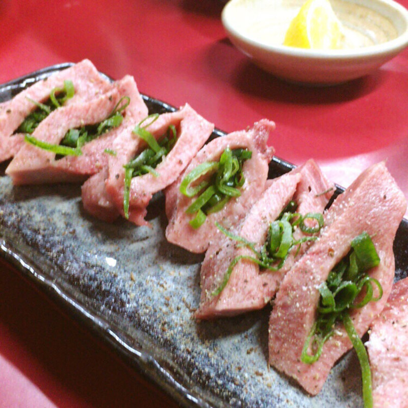 ネギ塩タン(焼肉たつみ)