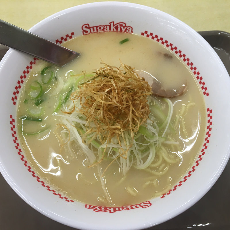 豚骨鶏白湯ラーメン(スガキヤ 堅田イズミヤ店 )