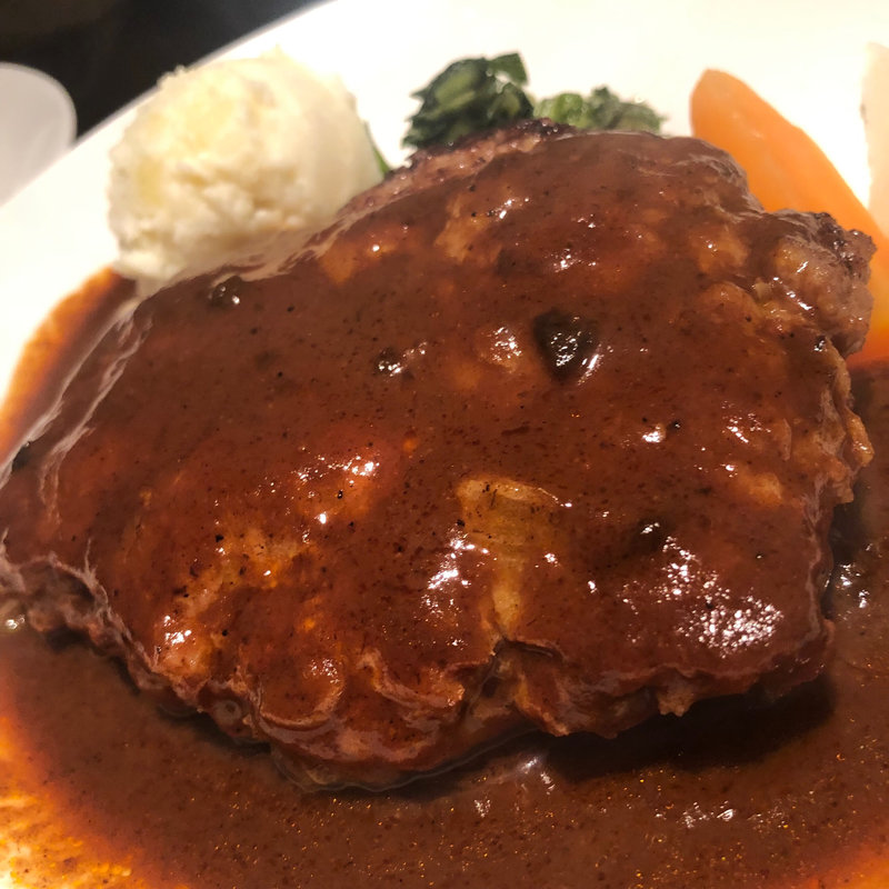 ハンバーグ(レストラン 大越 （レストランオオゴシ）)