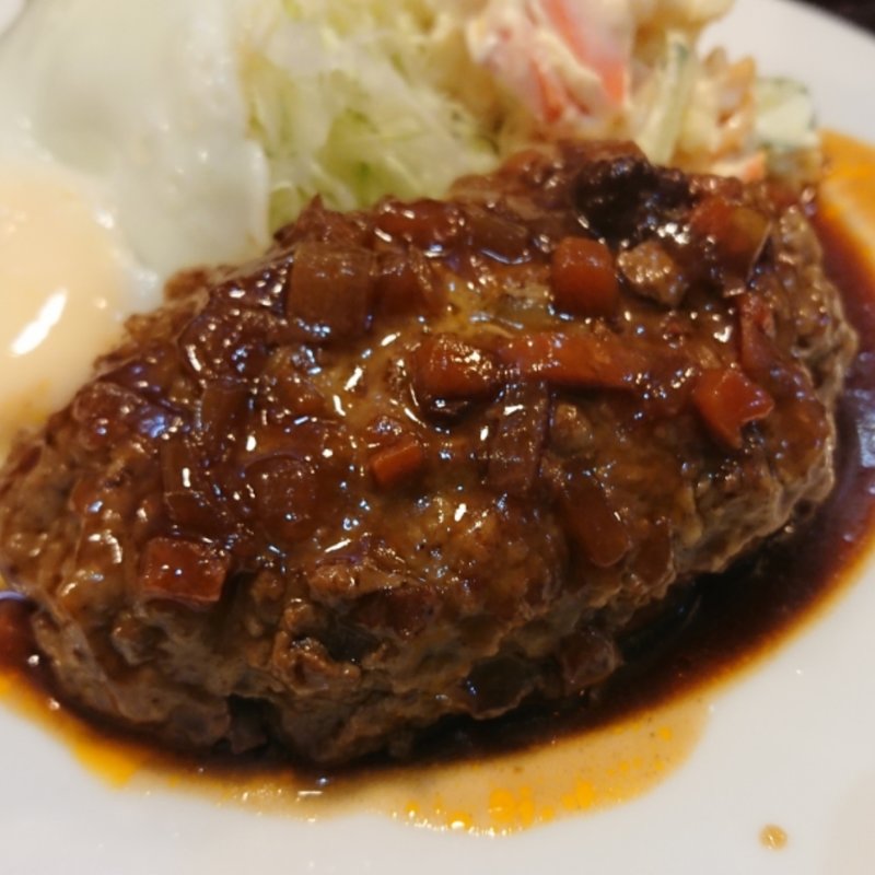 ハンバーグ定食(いこい食堂 )