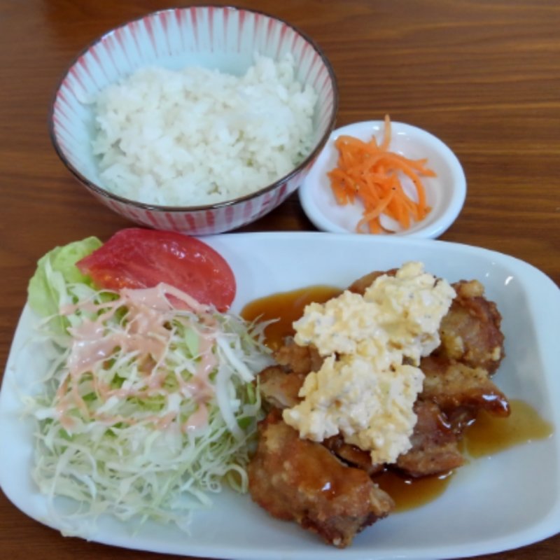 チキンタルタル定食(腰原食堂 )