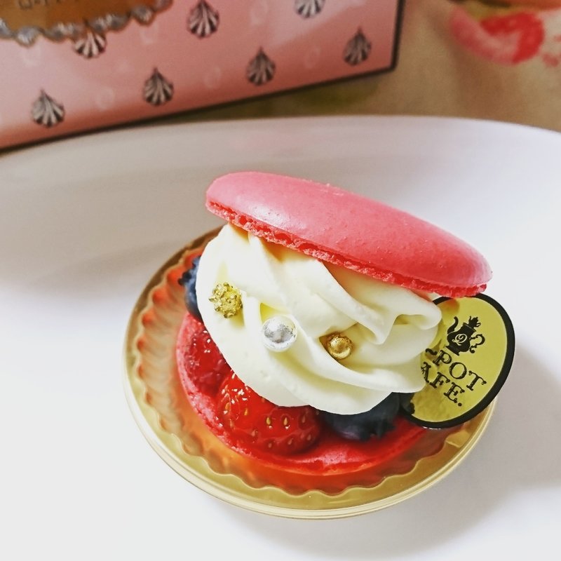 ベリーマカロン(Q-pot CAFE. 表参道本店(東京))