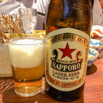 サッポロラガービール(北海道海鮮・離れ情緒～ 西５東３～ 新宿東口店)