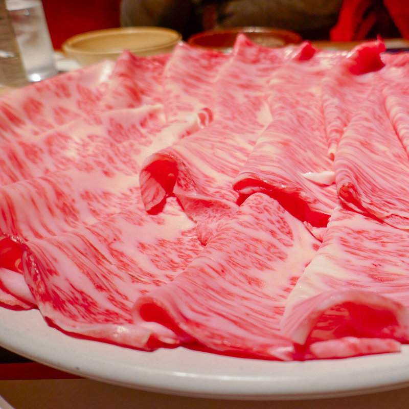 しゃぶしゃぶ（松阪牛）(木曽路 名駅IMAIビル店 （キソジ）)