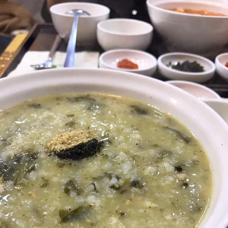 あさりのお粥(ボンジュク)