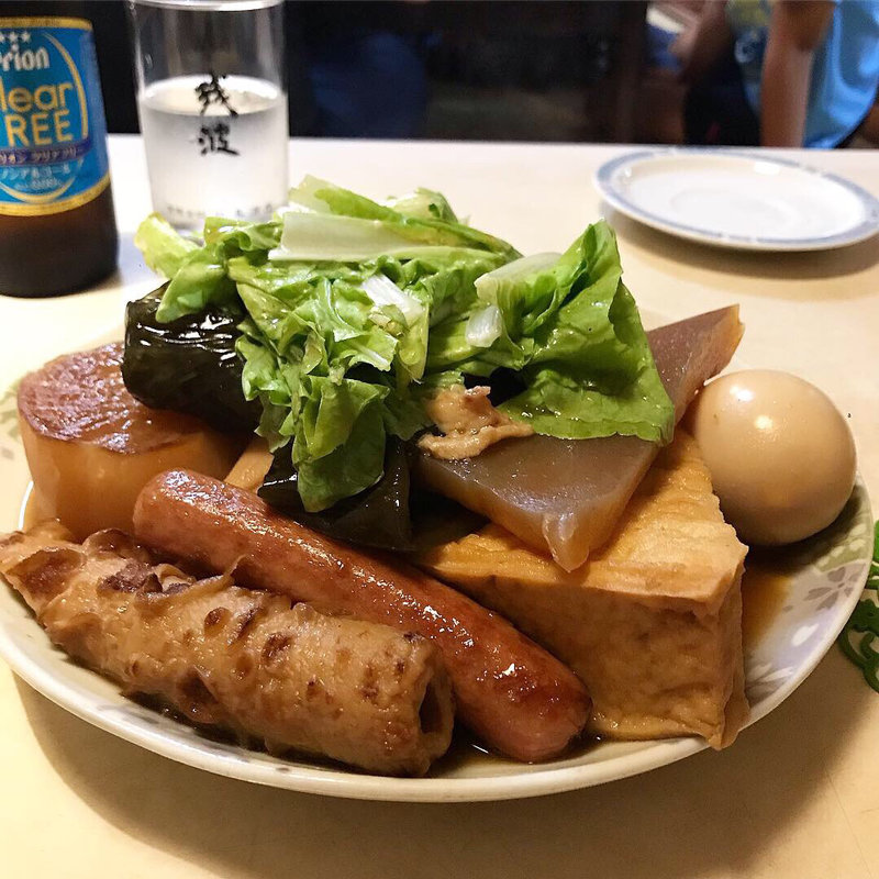 おでん盛り合わせ(いこい )