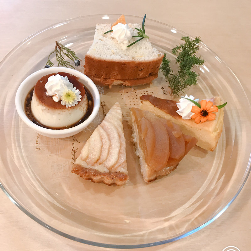 おやつプレート(cafe百音)