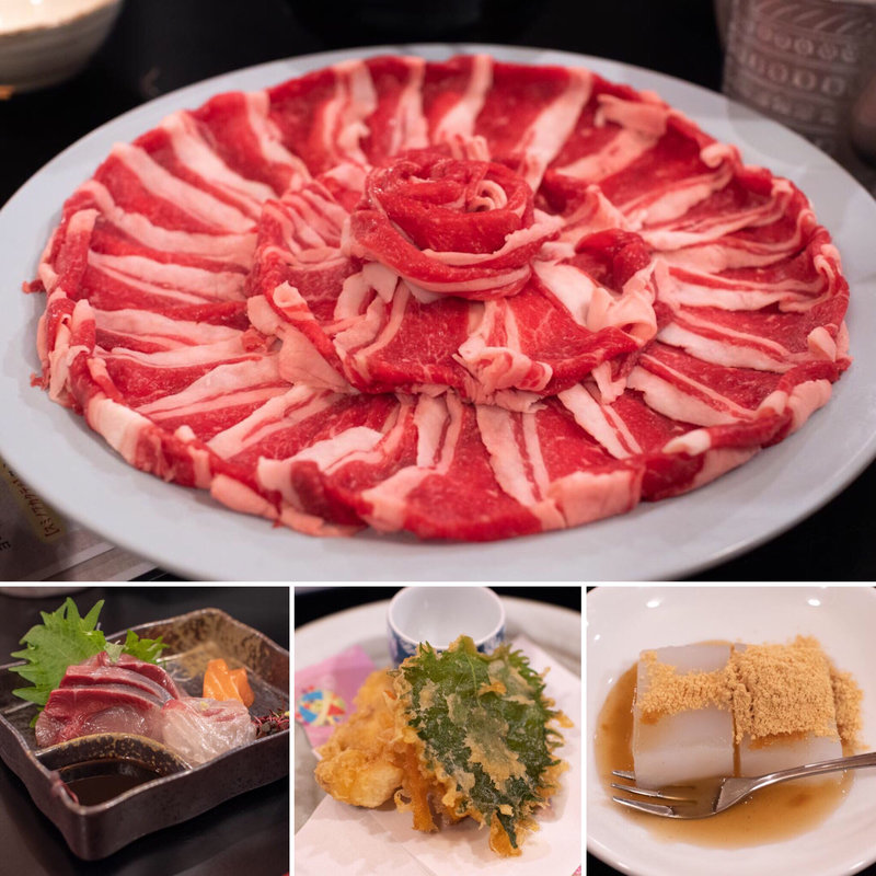 和牛しゃぶしゃぶコース(姫路居酒屋 お食事処 官兵衛)