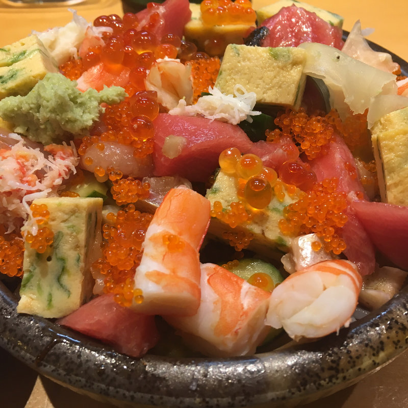 バラちらし(おすし家の いらぶ)