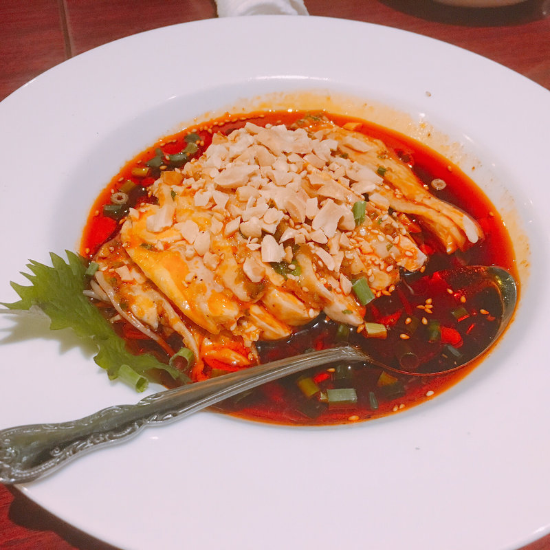 新名物 天獄口水鶏（よだれ鶏）(本格中華料理 陳家私菜 渋谷店)