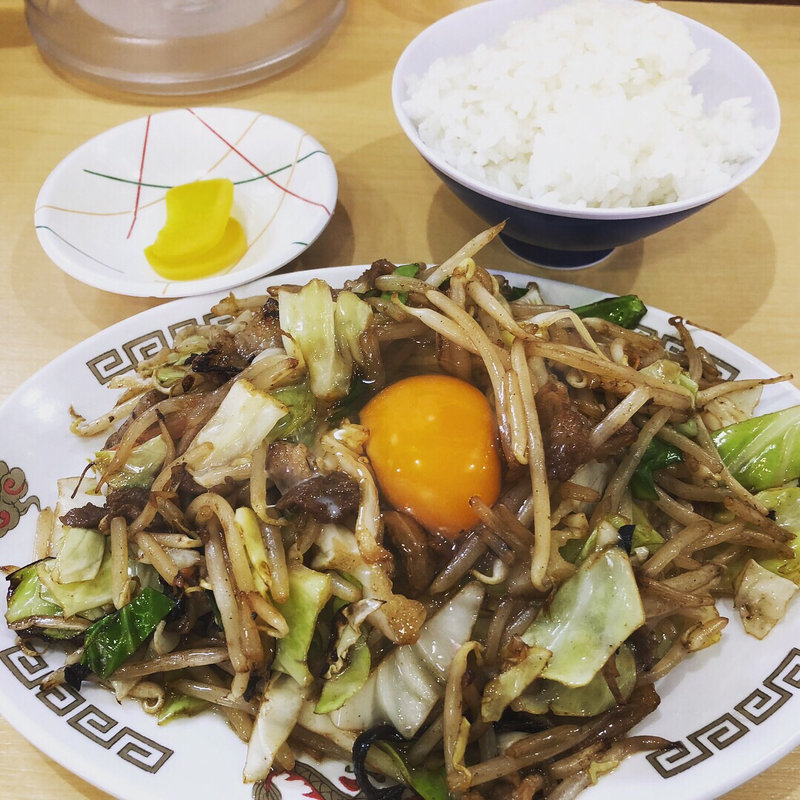 野菜炒め(本場の味 長崎亭 薬院店)