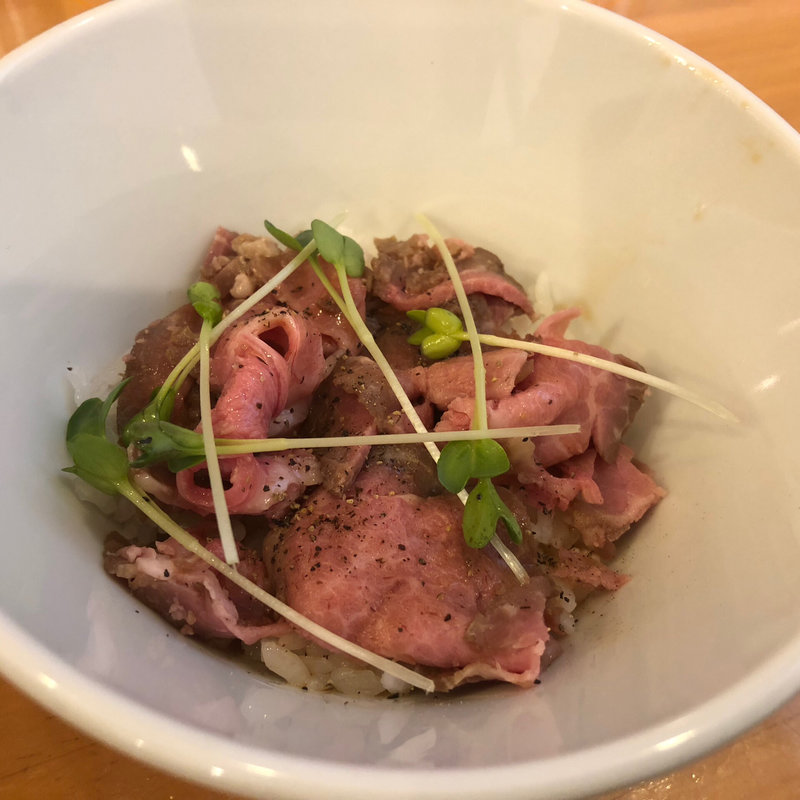 ミニ豚丼(地鶏らーめん はや川)