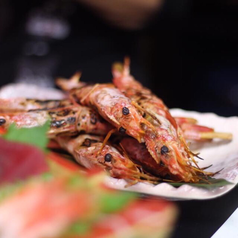 エビの塩焼き(釣新 （つりしん）)