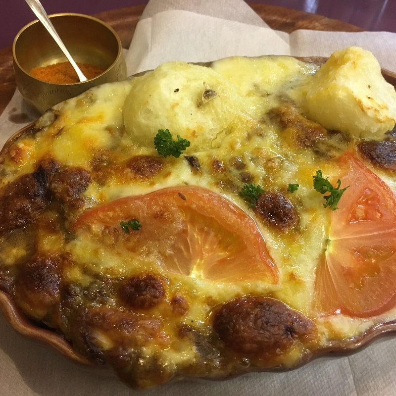 焼きチーズカレー(札幌カリーぱお)