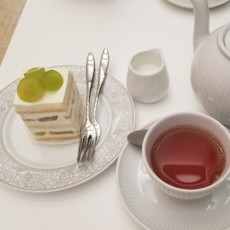 季節のケーキセット(カフェ庭園)