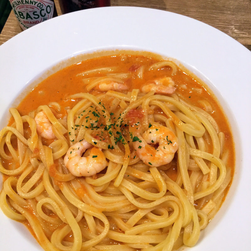 小海老のトマトクリーム(プロント 豊橋駅店 （PRONTO）)