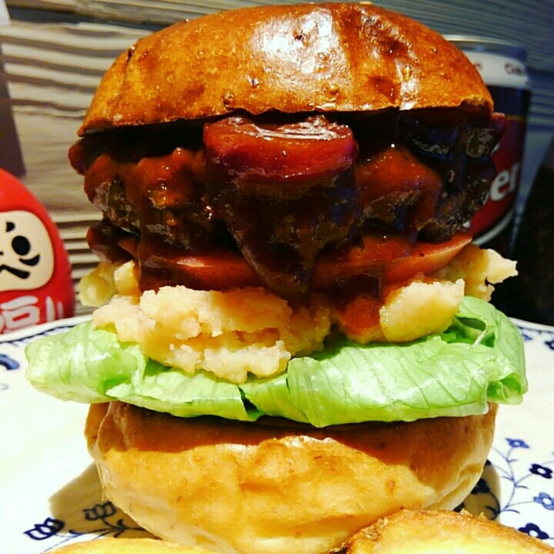 X'masバーガー(だるま珈琲)