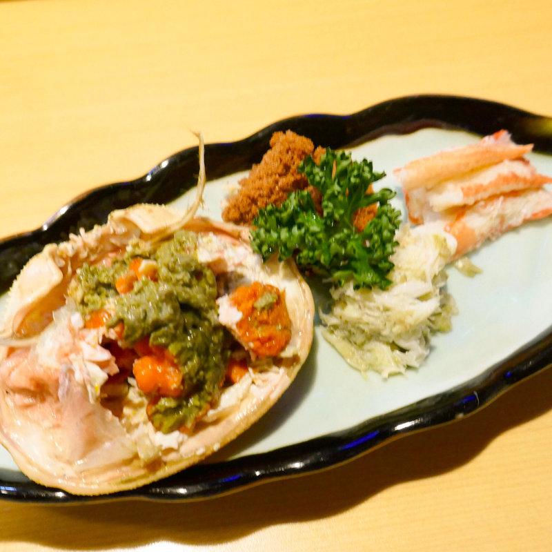 香箱がに(すし処　まる。)