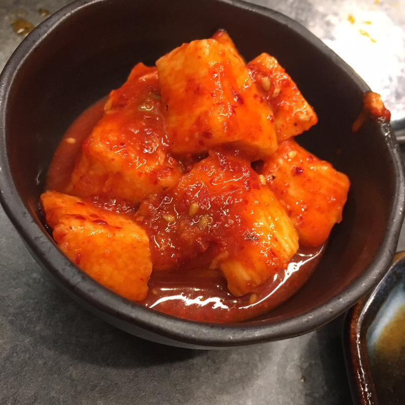 山芋キムチ(ハモ肉)